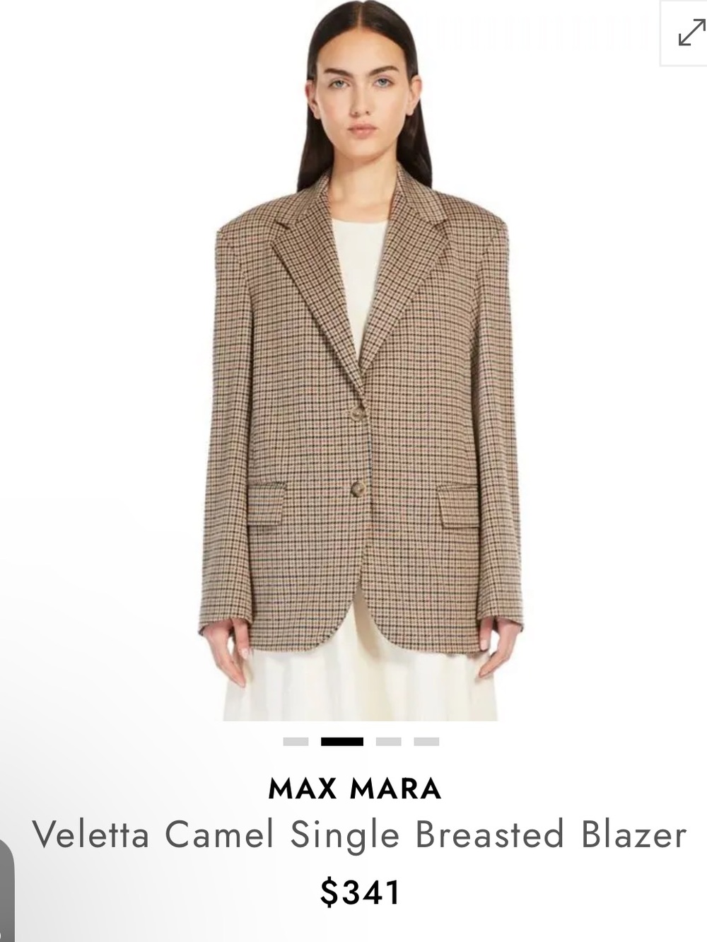 MaxMara Weekend Veletta Blazer